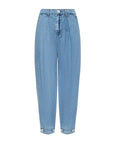 Elias High Rise Convertible Wide Leg Jean