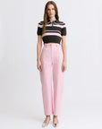 High-Waist Twist Seam Jeans