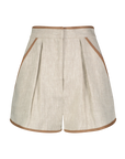 Oatmeal Linen Short