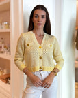 Blanca Sequin Cardigan