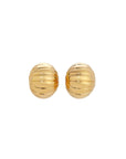 Heaven Mayhem Bell Gold Clip-On Earrings