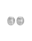 Heaven Mayhem Bell Silver Clip-On Earrings
