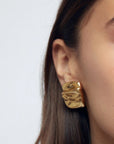 Heaven Mayhem Bunch Gold Earrings