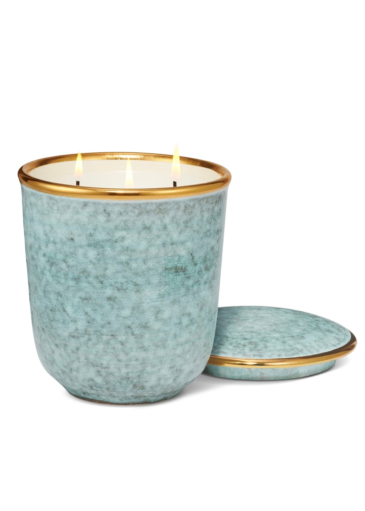 AERIN Savoy L'Ancecoy Orange Blossom Candle in Blue – SAVVY & Sole