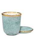 AERIN Savoy L’Ancecoy Orange Blossom Candle in Blue