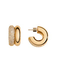 Martha Calvo CZ Double Hoop