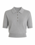 Raya Polo Top Gray