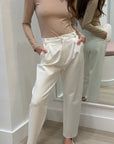 Delune Pants White