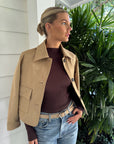 Fallon Suede Jacket