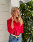 Alda Button Down Top