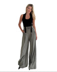 Black Scarf Top