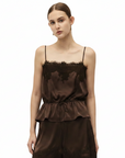 Kaia Shorts Chocolate