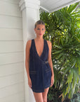 Micah Mini Dress Denim