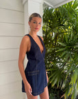 Micah Mini Dress Denim