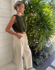 Vento Top Olive