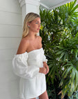 Calcite Off Shoulder Mini Dress