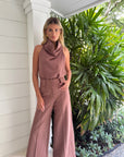Paulette Mauve Pants