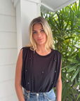 Florencia Top Black