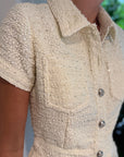 Tweed Romper
