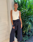 Scoop Neck White Bodysuit