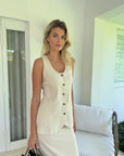 Nessa Linen Vest