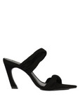 Schutz Meline Mule Suede Heel