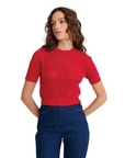 Cable Red Tee