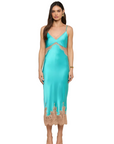 Scotly Silk Lace Dress