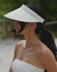 De La Heart Visor Ivory