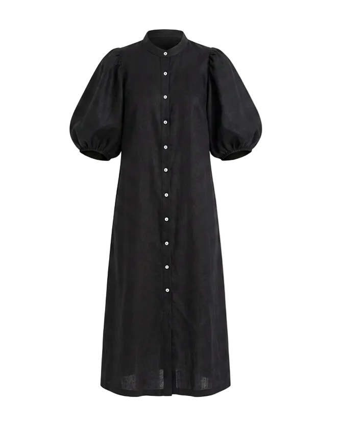 Bubble Dress in Black, from Lanhtropy Black / M