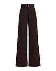 Belted Wide Leg Trouser