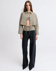 Drawstring Combo Pant