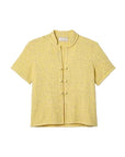 Yellow Tweed Hetty Top