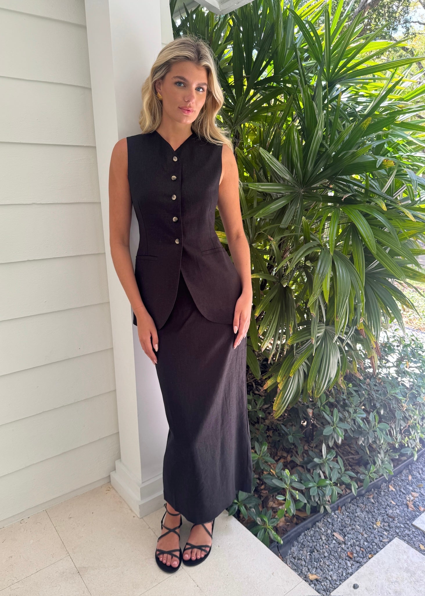 Cami Black Top
