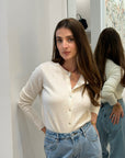 Emory Cream Cardigan