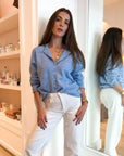 Scottie Wide Leg Jean White