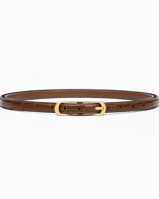 The Aya Belt Croc Portobello