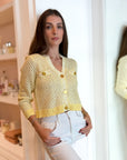 Blanca Sequin Cardigan