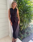 Cami Black Skirt