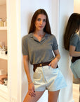 Raya Polo Top