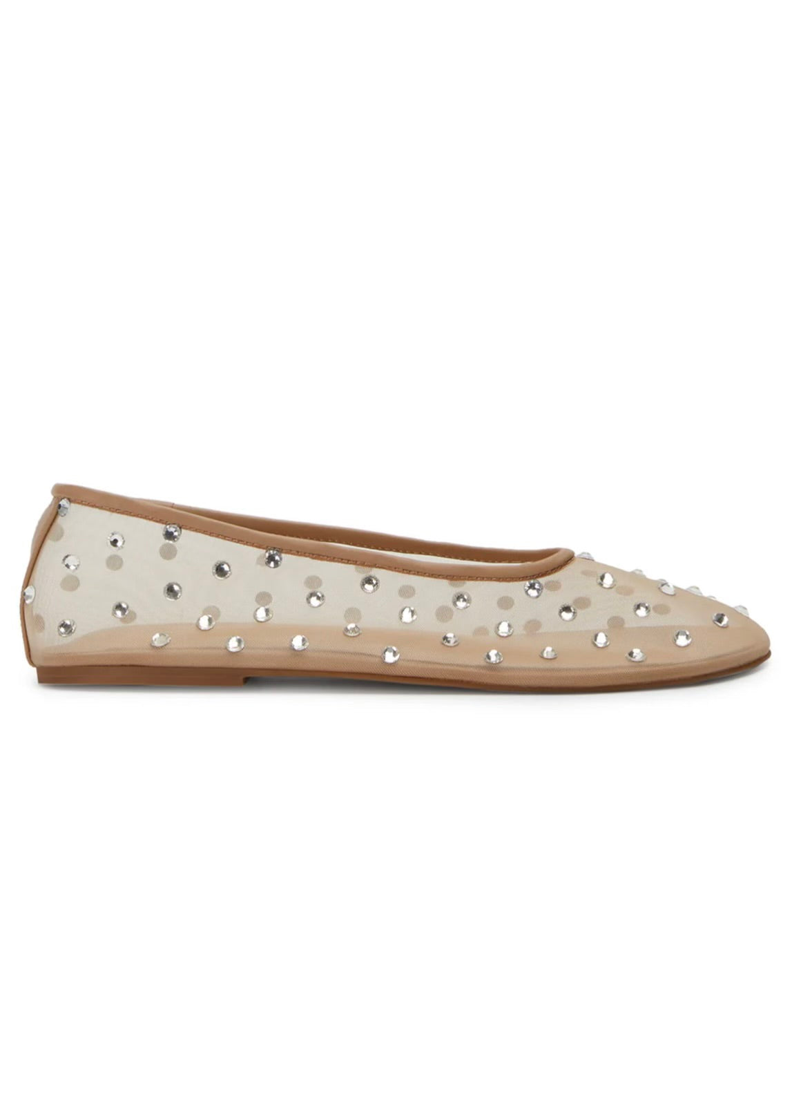 Tony Bianco Milo Nude Flat