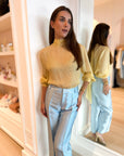 Delune Satin Pants Blue