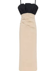 Bubble Bodice Midi Dress