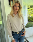 Heather Long Sleeve Light Gray