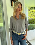 Heather Long Sleeve Dark Gray