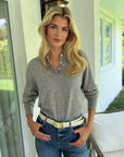 Heather Long Sleeve Dark Gray