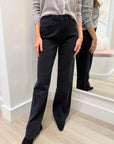 Scottie Wide-Leg Jean Black