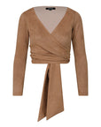 Zoe Wrap Top