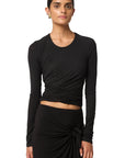 Tera Long Sleeve Tee Black