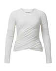 Tera Long Sleeve Tee White
